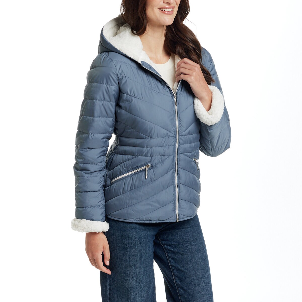 Weatherproof Chamarra para Dama Azul Chica