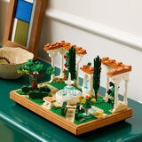 LEGO Icons Jardín con Fuente