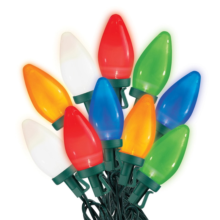 Sylvania, Serie de Luces Multi C9 LED STAYLIT Costco México