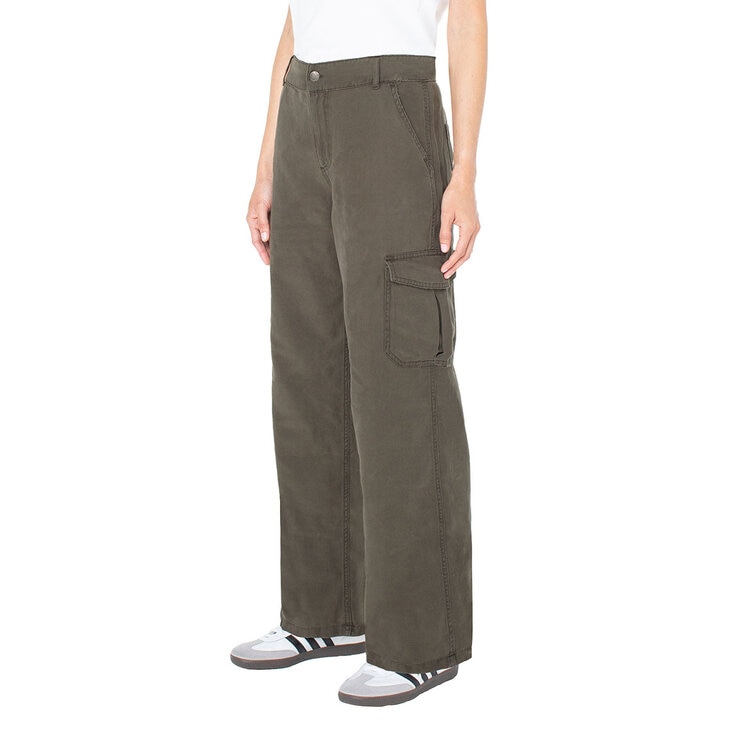 Well Worn Pantalones Cargo para Dama Café 4