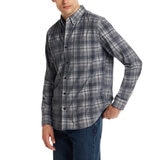 Weatherproof Vintage Camisa para Caballero Azul Mediana