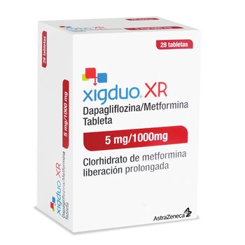 Xigduo XR 5 1000 mg 28 Tabletas
