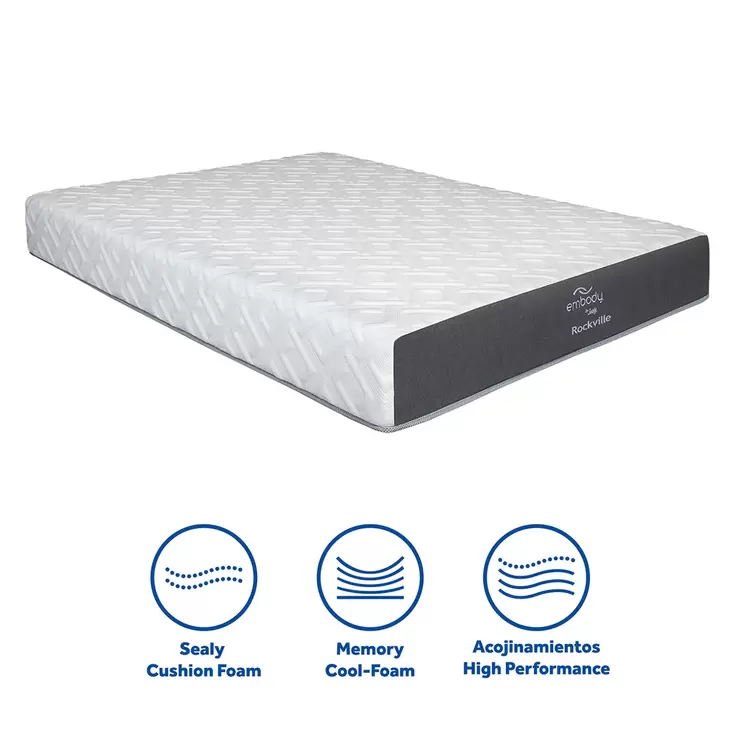 Sealy, Rockville, Colchón Matrimonial