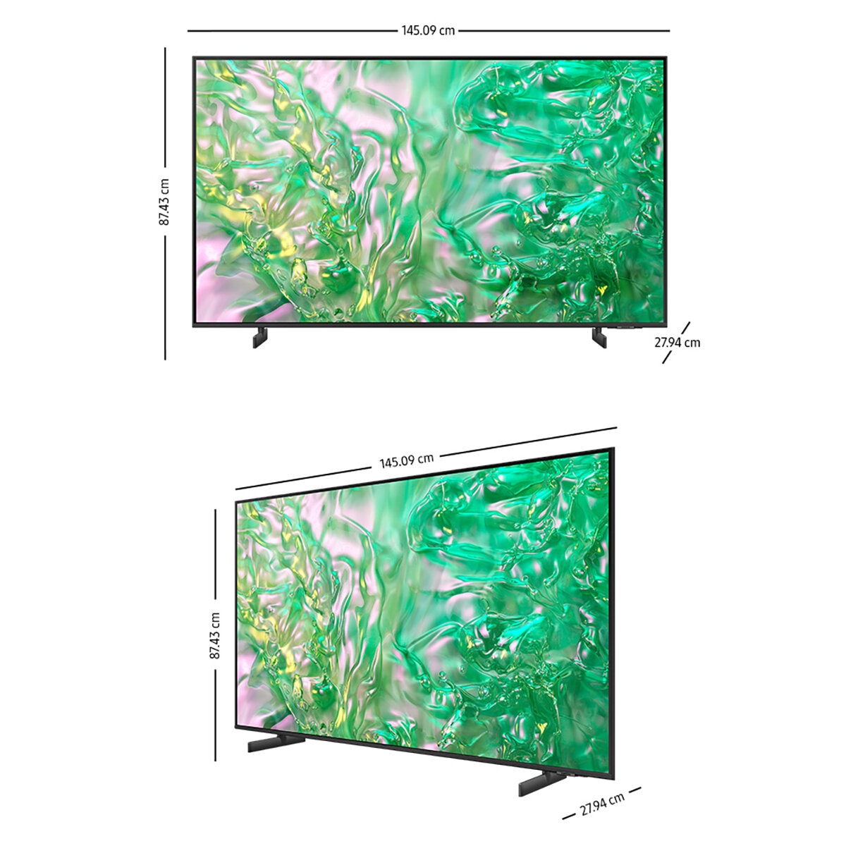 Samsung Pantalla 65" Crystal UHD Smart TV