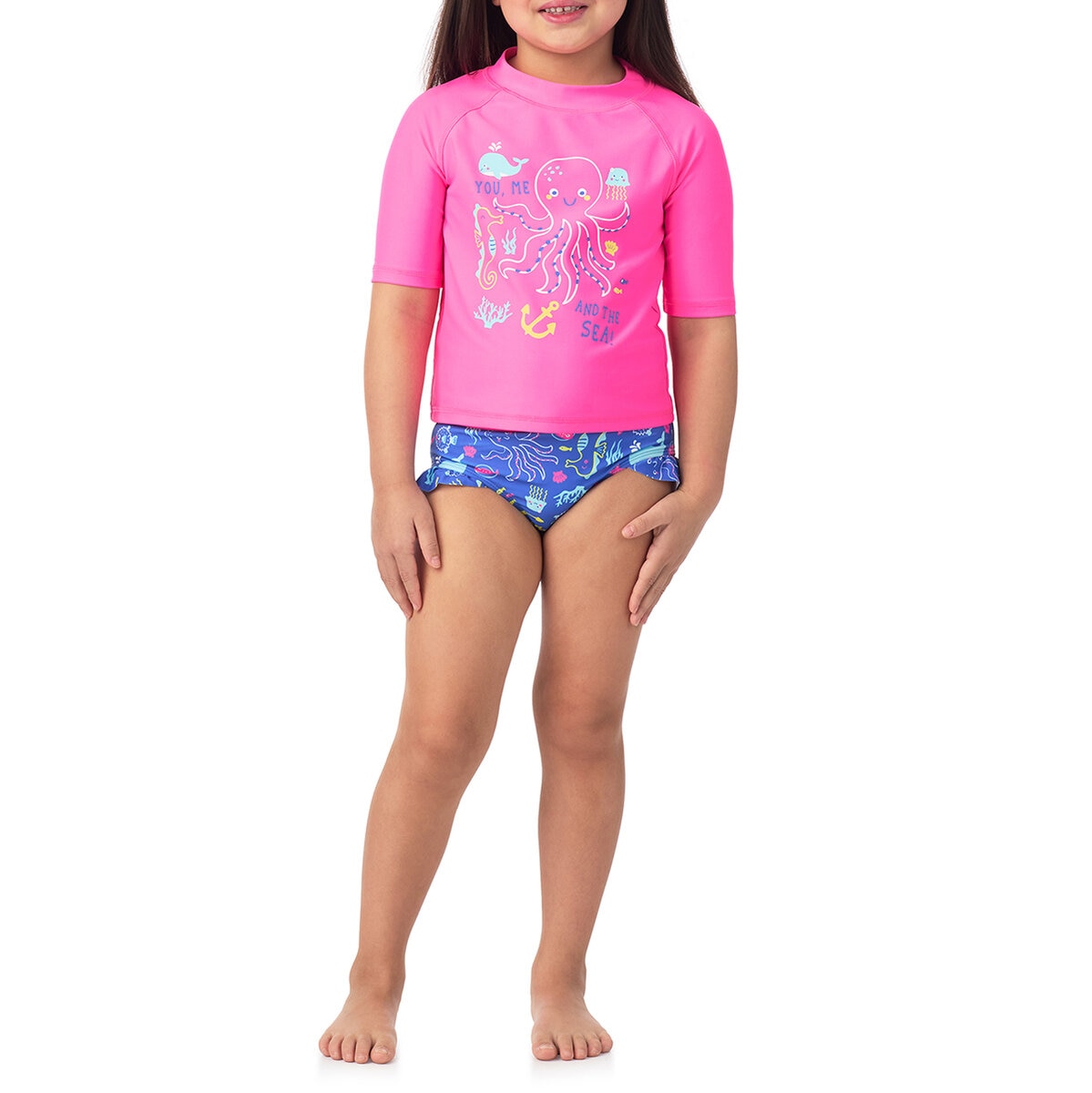 Saint Eve Traje de baño 2 piezas para Niños o Niñas Rosa 2 Años Saint Eve Traje de baño 2 piezas para Niños o Niñas Rosa 2 Años