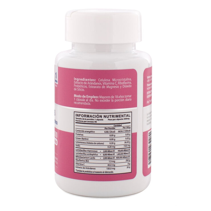 Naturagel Probióticos Equilibrio de la Flora Íntima 90 Cápsulas