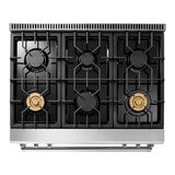 Thor Kitchen Estufa Gas 36" con 6 Quemadores