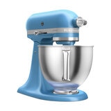 KitchenAid, Batidora Artisan Azul, Tazón de acero inoxidable pulido con asa, 4.7 L