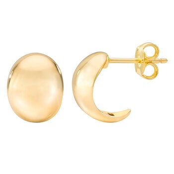Aretes, Oro Amarillo de 14K