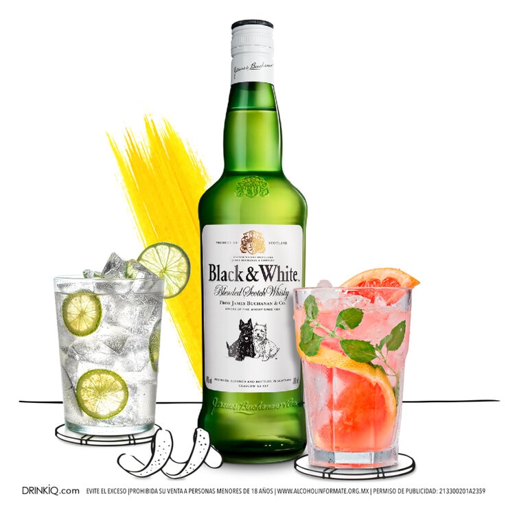 Whisky Black & White Original Blended Scotch 6/700 ml