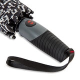 WindPro Paraguas Compacto 46 Pulgadas Blanco con Negro