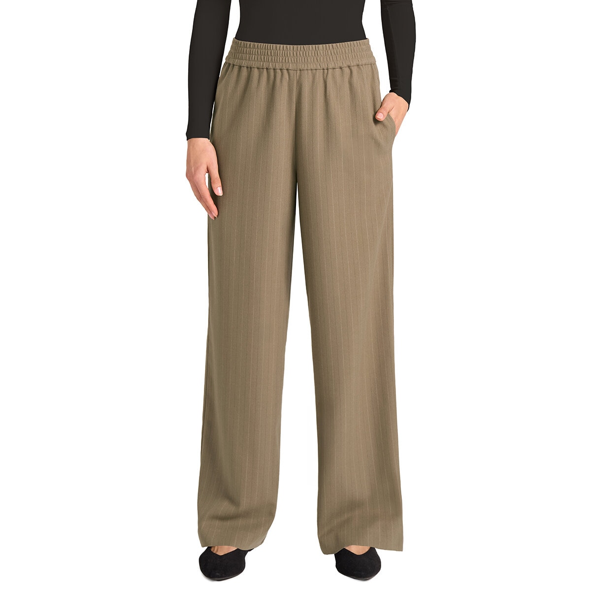 Matty M Pantalones para Dama Café Extra Grande Matty M Pantalones para Dama Café Extra Grande