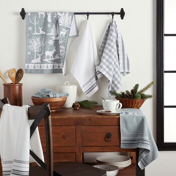 Town & Country Living Juego de 6 Toallas de Cocina