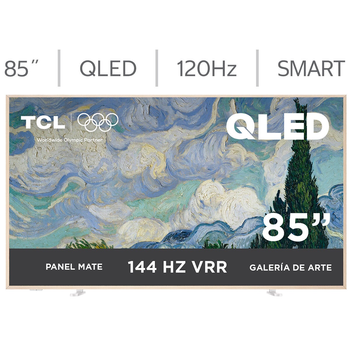 TCL Pantalla 85" QLED 4K NXTVISION Google TV TCL Pantalla 85" QLED 4K NXTVISION Google TV