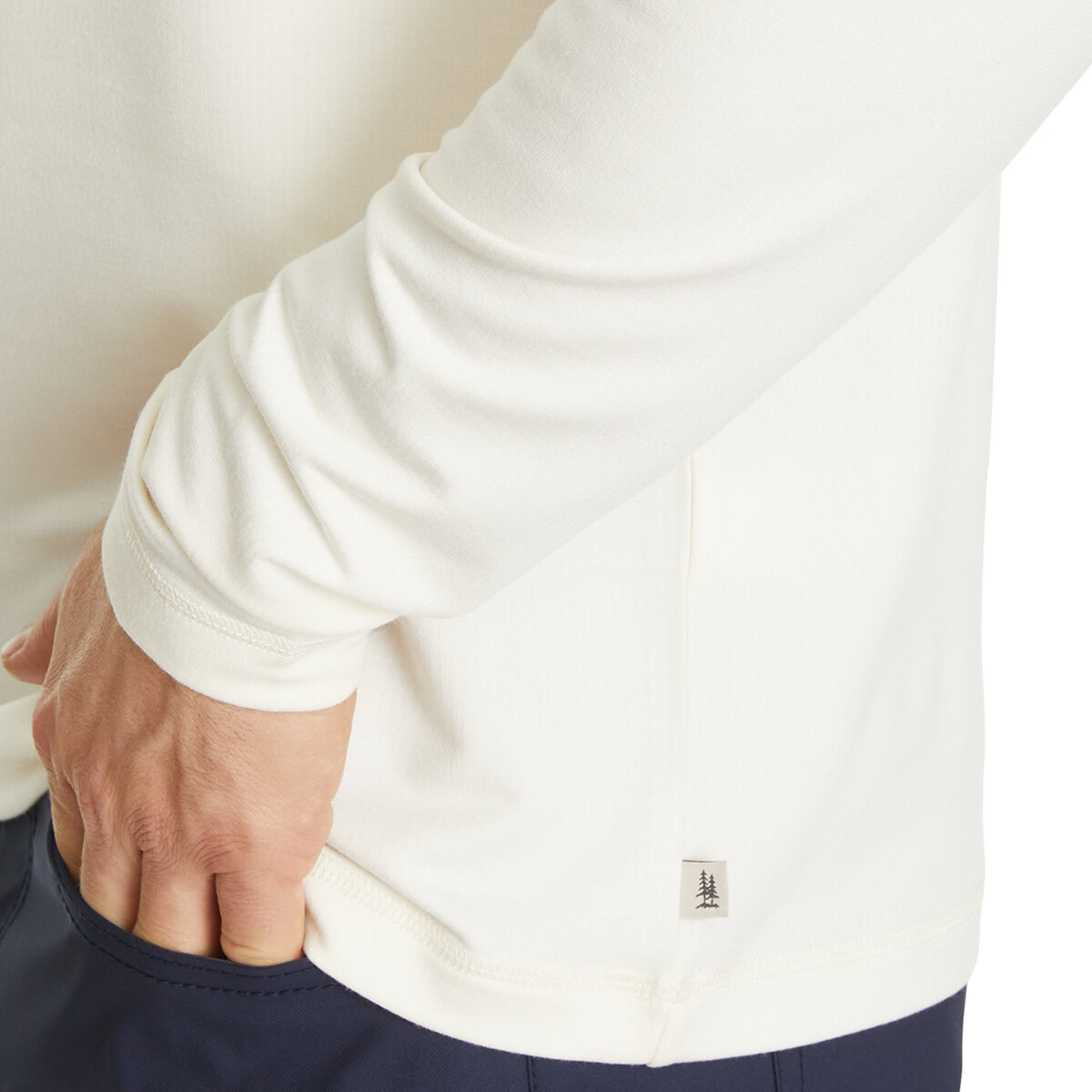 G.H. Bass Playera para Caballero Azul Grande