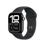 Apple Watch S10 (GPS + Cellular) Caja de aluminio negro azabache 42mm con correa deportiva negro S/M