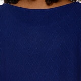 Mario Serrani Italy Blusa estilo túnica para Dama Azul Extra Chica