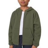 Mondetta Chamarra para Niños y Niñas Verde 10 / 12 Años