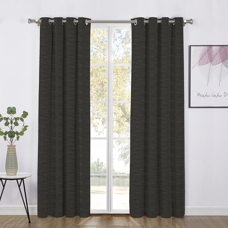 SUN + BLK, Cortinas con Bloqueo Total de Luz 132 cm x 241 cm, BLACK 52X95 SUN + BLK, Cortinas con Bloqueo Total de Luz 132 cm x 241 cm, BLACK 52X95