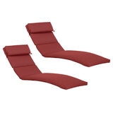 Peak Season, Cojin para Camastro Rojo 2 Piezas