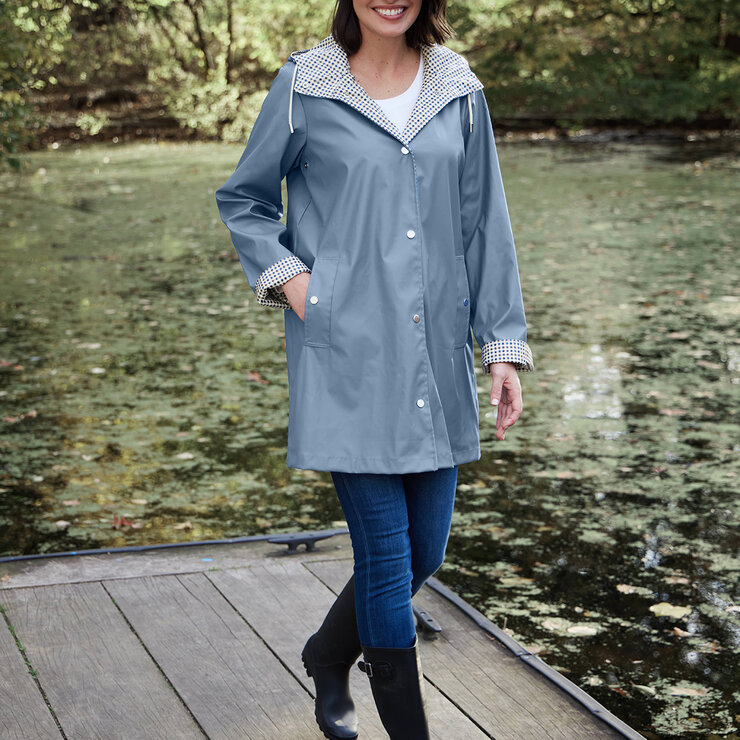 Weatherproof Chamarra para Dama Azul Chica
