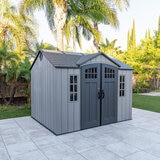 Lifetime, Cobertizo de Almacenamiento Exterior de 2.43 m x 3.04 m