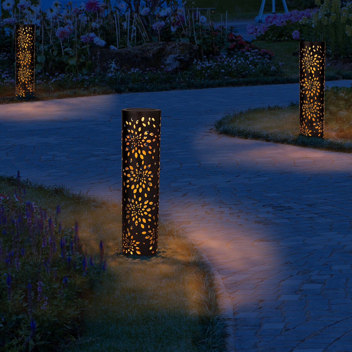 Mullally, Pilar Solar para Jardín