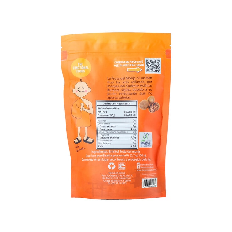 Monk Endulzante Natural con Fruta del Monje 700 g