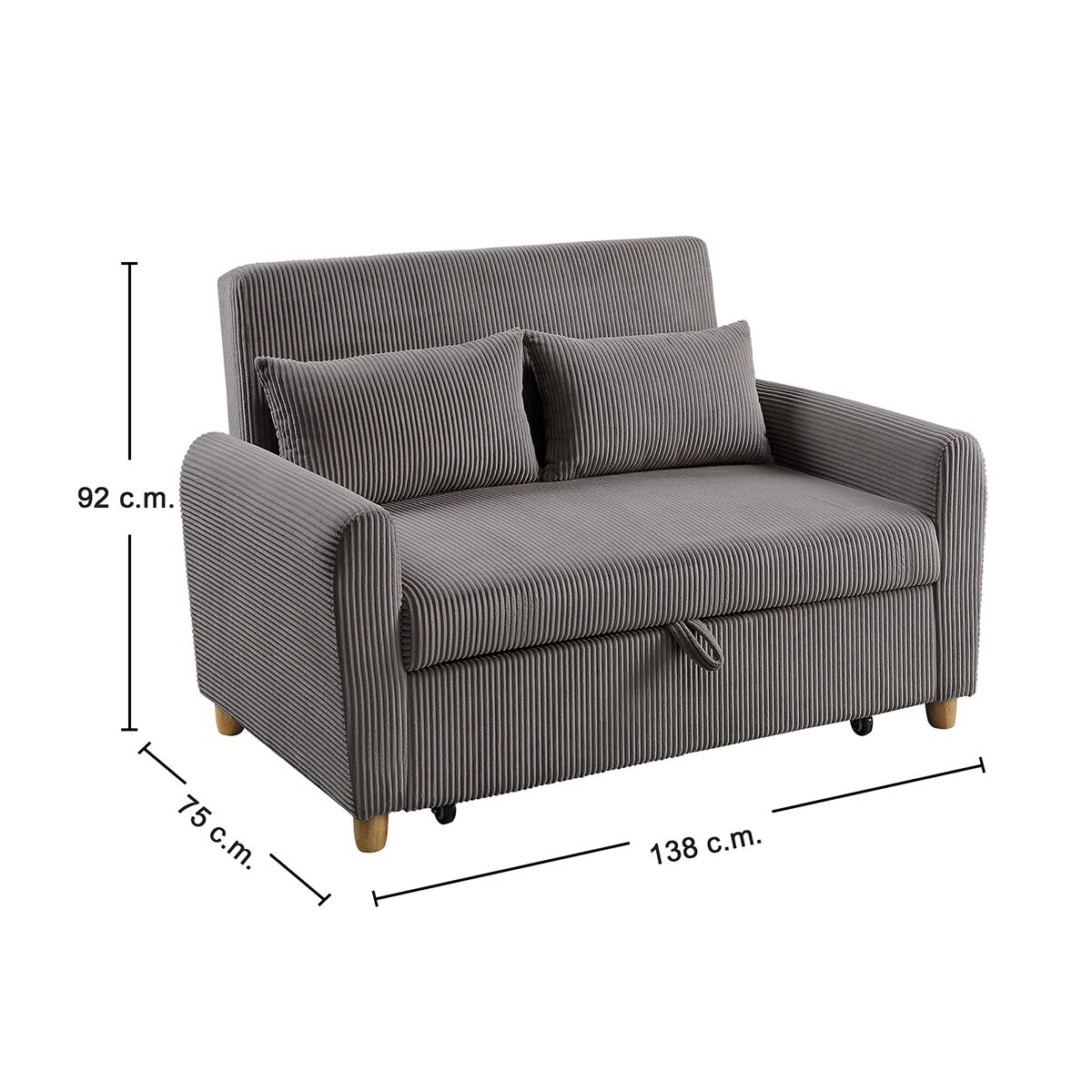 Montbrook Home, Justine, Sofá Cama