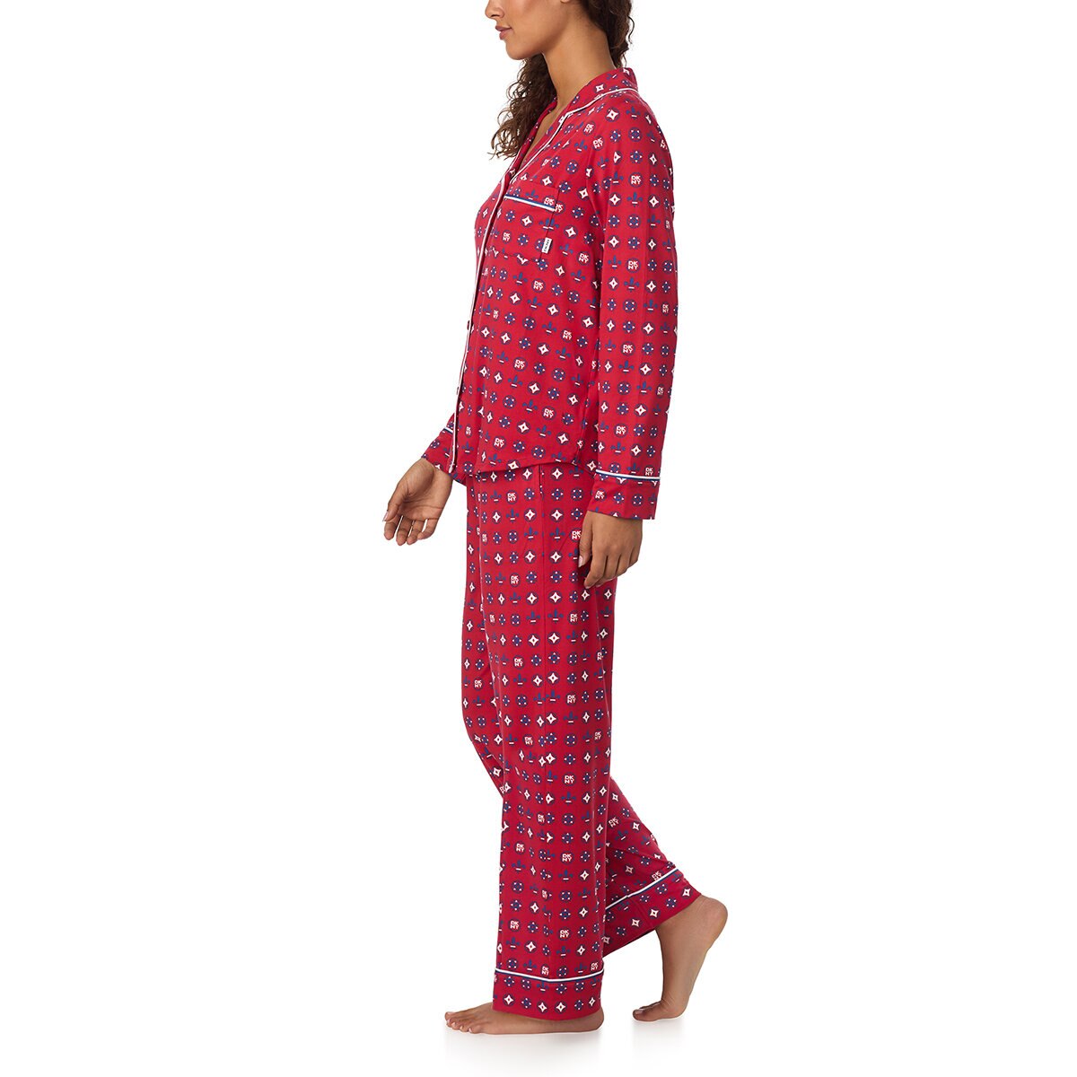 DKNY Pijama para Dama rojo chica