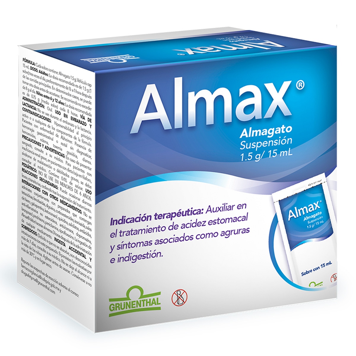 Almax 15ml 2 Pack de 24 pz c/u