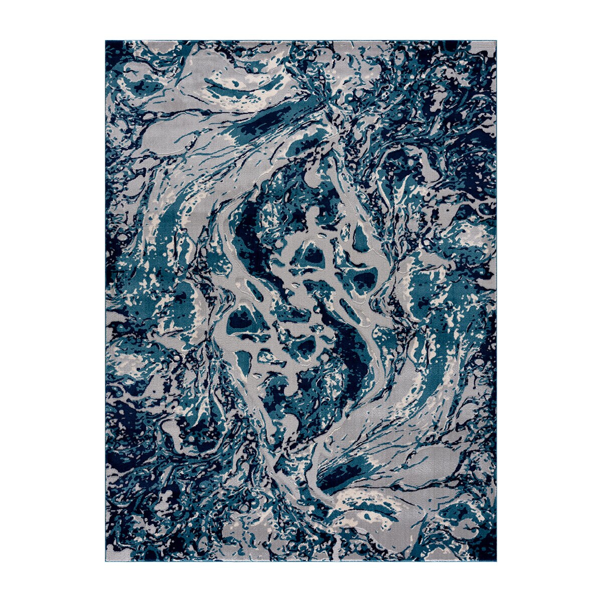 Art Carpet & Art Home, Tapete Decorativo 228cm x 304cm, azul
