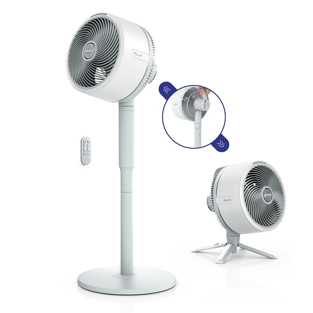 Shark, Ventilador FlexBreeze Inalámbrico , para uso en interiores y exteriores