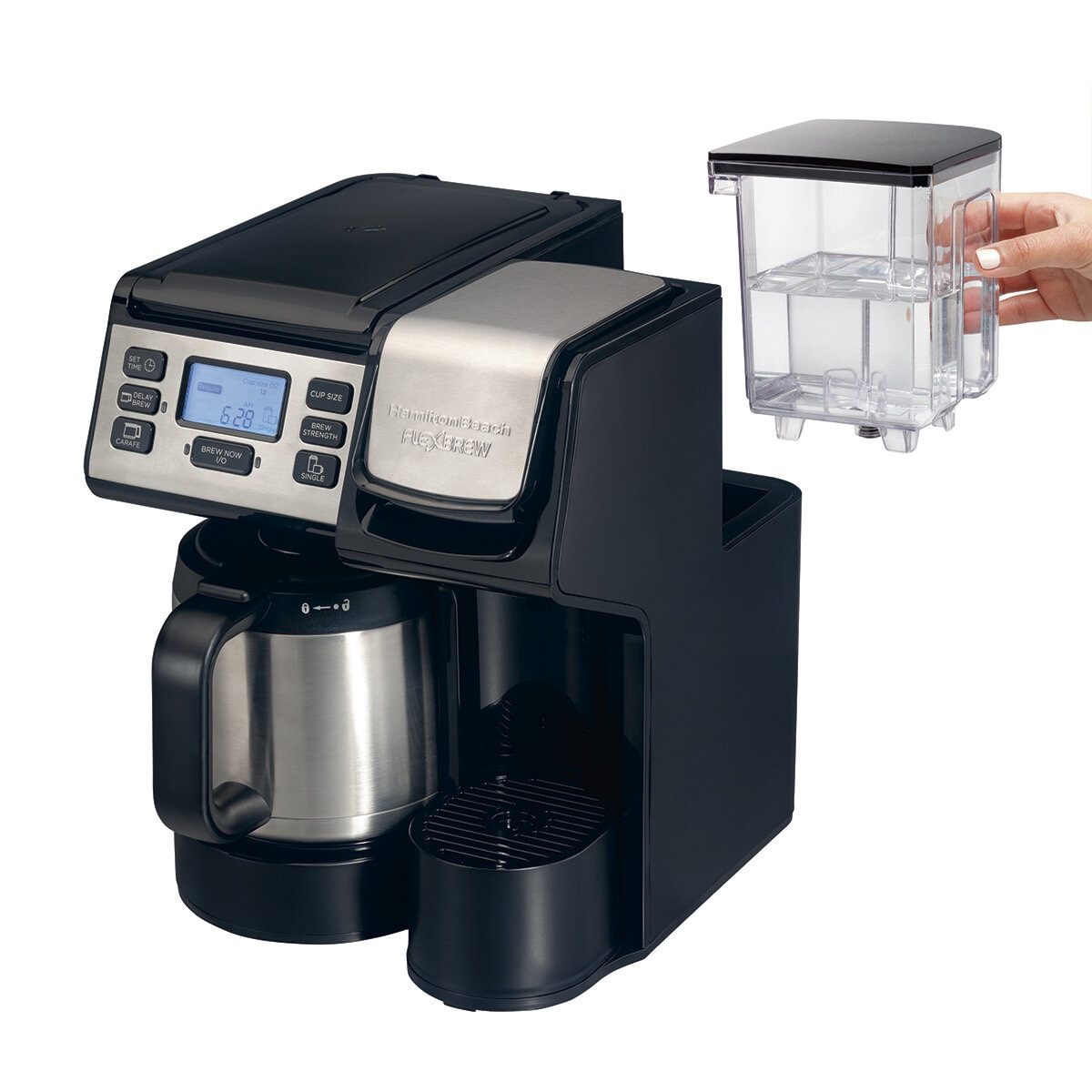 Hamilton Beach Cafetera FlexBrew 3 en 1