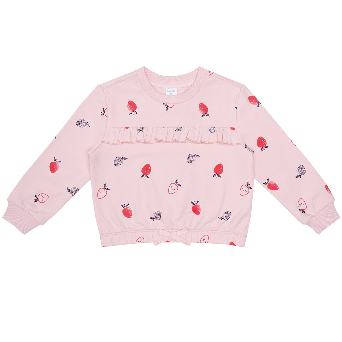 Pekkle Conjunto 4 piezas para Niños y Niñas Fresas 2 Años