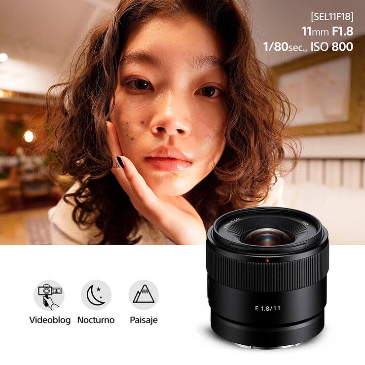 Sony Lente E 11 mm F1.8 Sony Lente E 11 mm F1.8