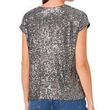 Vince Camuto Blusa para Dama Gris Grande