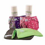 Bambú Organik Kit de Pañales de Bambú Niña