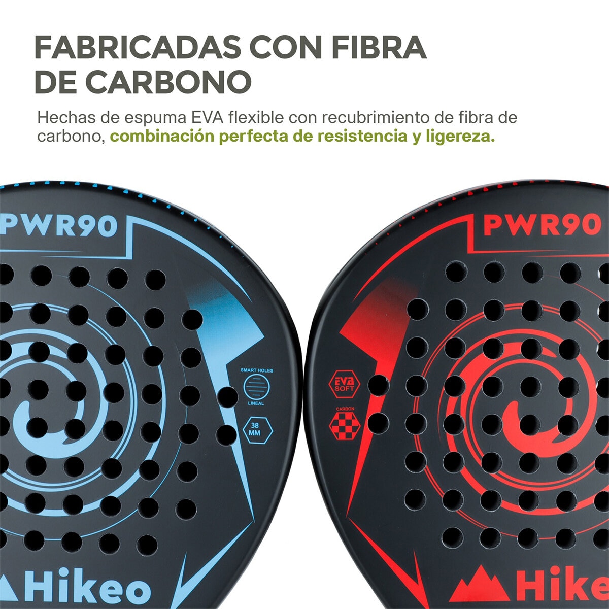 Hikeo 2 Palas para Padel