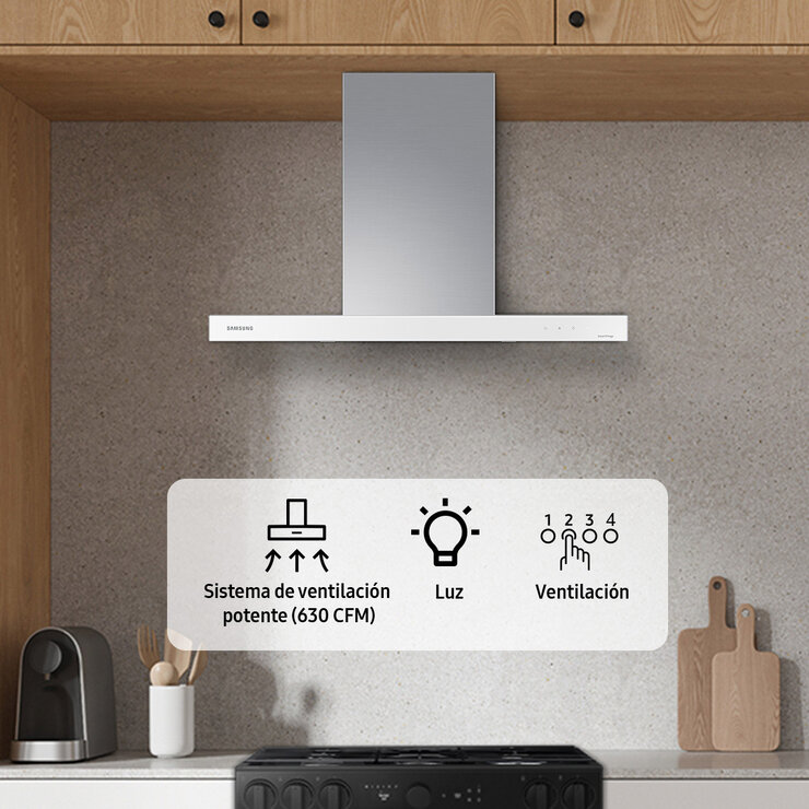 Samsung Campana de Pared 90 cm