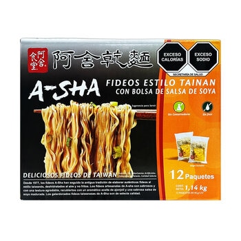 A-Sha Fideos Estilo Tainan 1.14 kg