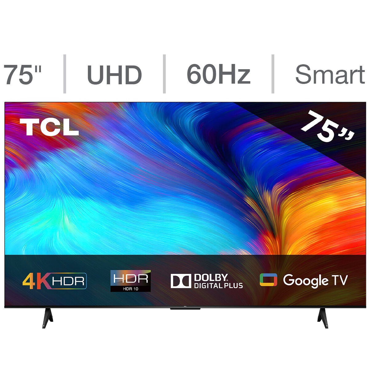 TCL Pantalla 75" UHD 4K Google TV