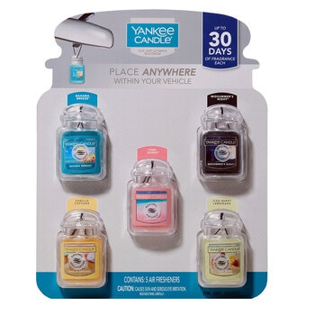Yankee Candle Aromatizante para Auto 5 Pack