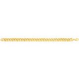 Pulsera para Caballero, 21.59cm, Oro Italiano Amarillo de 14K