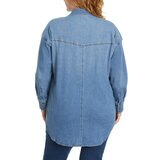 Gloria Vanderbilt Sobre camisa para Dama Azul Mediana