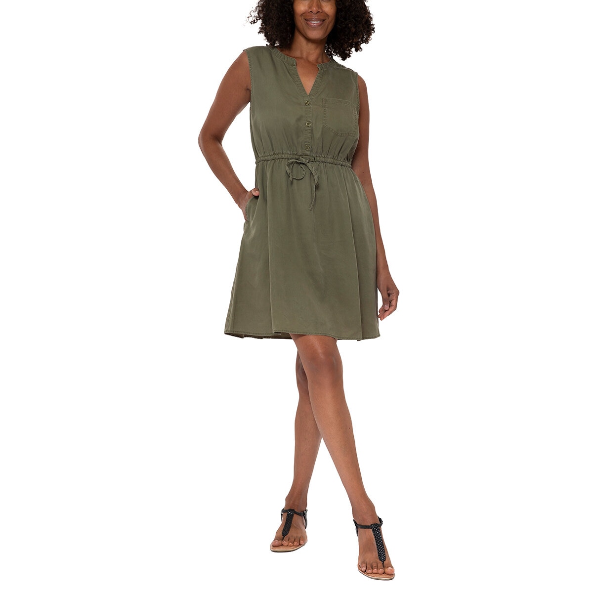 Mario Serrani Italy Vestido para Dama Café Extra Chica