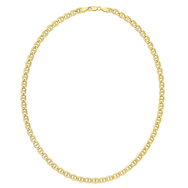 Cadena para Caballero, Oro Amarillo 14K, 50.80cm