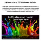 LG Pantalla 100" QNED Miniled 4K Smart TV LG Pantalla 100" QNED Miniled 4K Smart TV