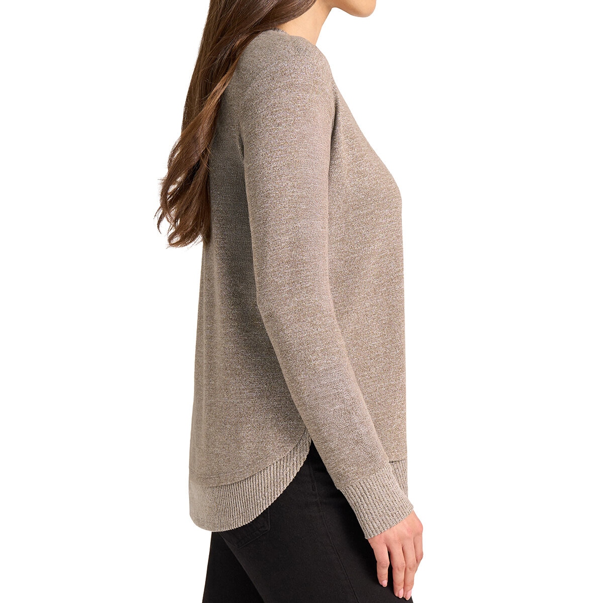 Matty M Suéter para Dama Negro Grande