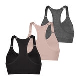 Puma Brasier deportivo para Dama Negro Chica